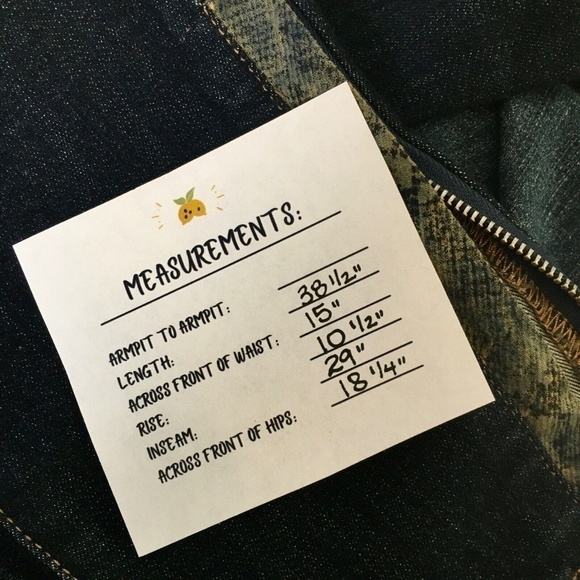 NEW!! Anthropologie PILCRO High Rise Snake Trims Dark Wash Skinny Jeans Size 30 - Picture 16 of 16